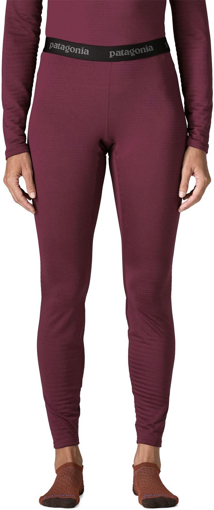 Capilene Thermal Weight Bottoms - Womens - berry fig 1