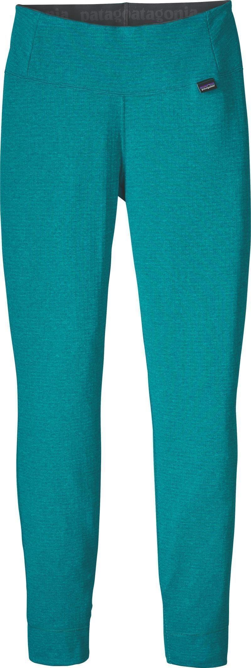 Capilene Thermal Weight Bottoms - Womens - strait blue - elwha blue x-dye 1