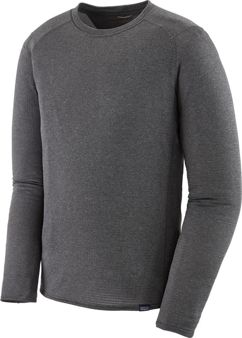 Capilene Thermal Weight LS Crew - Mens - forge grey - feather grey x-dye 1