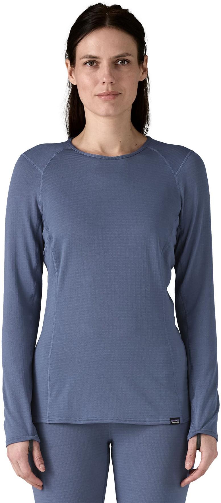 Capilene Thermal Weight LS Crew - Womens - current blue 1
