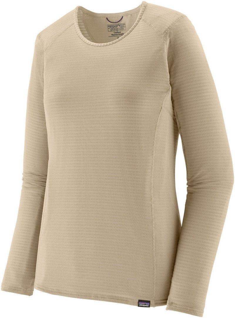 Capilene Thermal Weight LS Crew - Womens - pumice 1