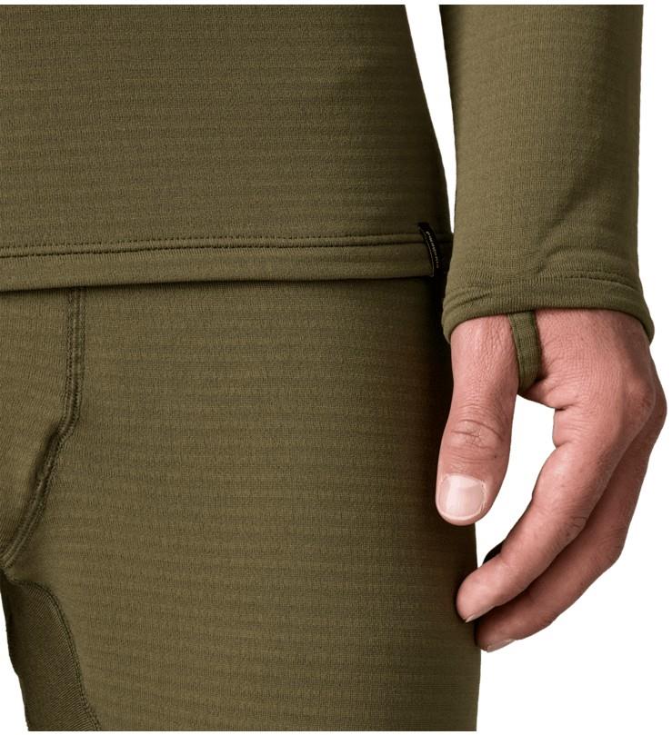 Capilene Thermal Weight Zip Neck - Mens - basin green 1