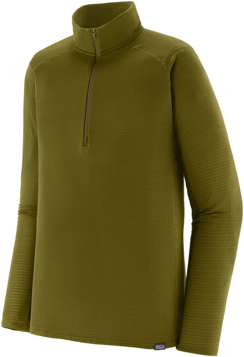 Capilene Thermal Weight Zip Neck - Mens - pond green 1