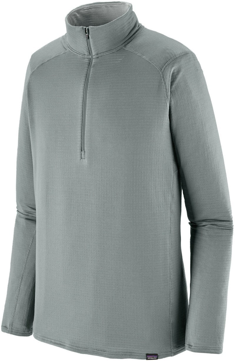 Capilene Thermal Weight Zip Neck - Mens - sleet green / nouveau green x-dye 1