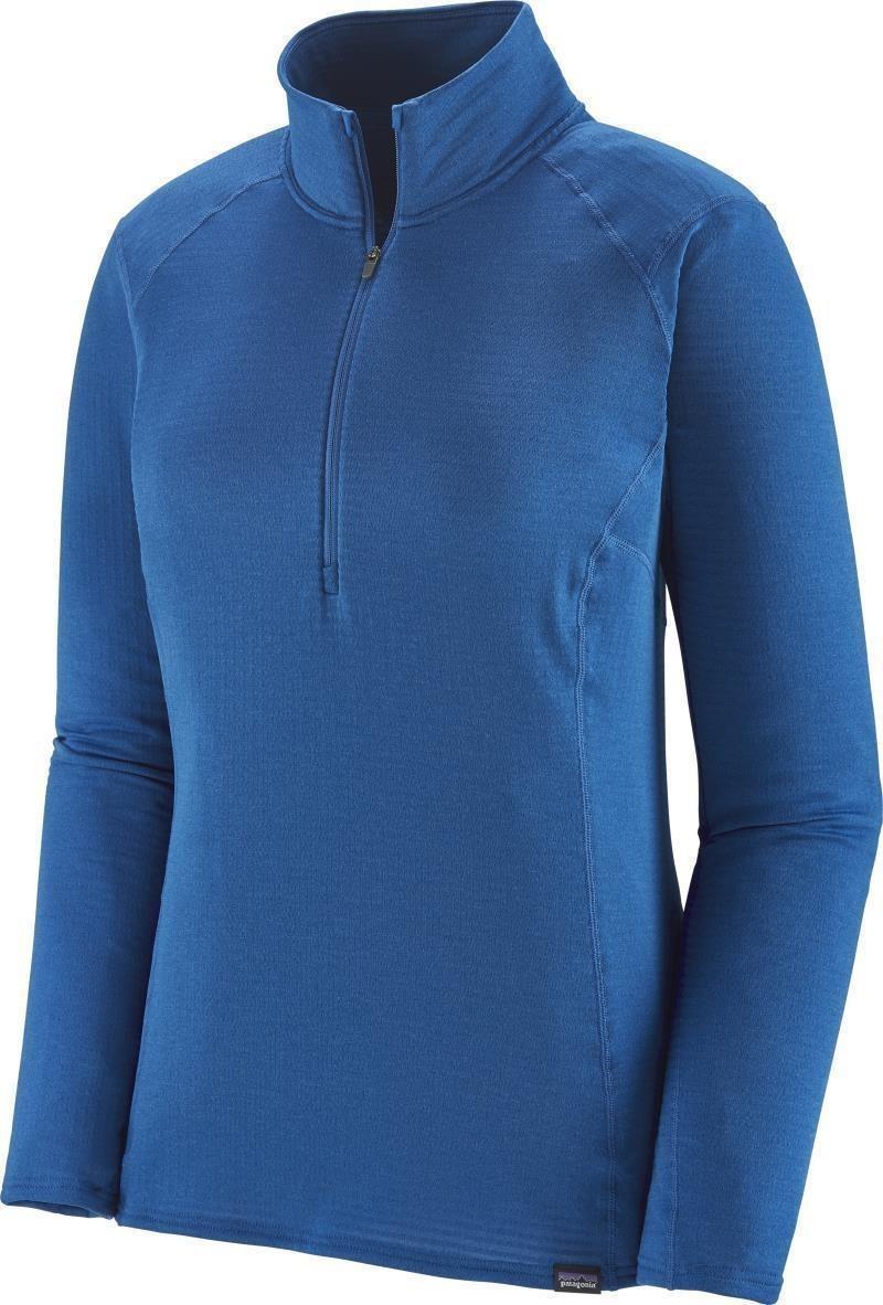 Capilene Thermal Weight Zip Neck - Womens - alpine blue - light alpine blue x-dye 1