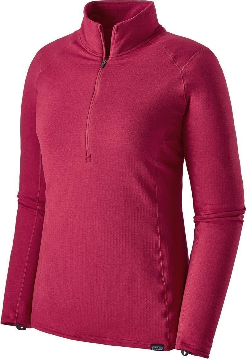 Capilene Thermal Weight Zip Neck - Womens - craft pink - dark craft pink x-dye 1