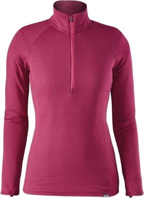 Capilene Thermal Weight Zip Neck - Womens - craft pink - magenta x-dye 1