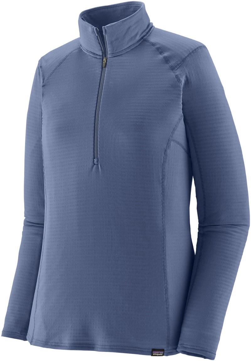 Capilene Thermal Weight Zip Neck - Womens - current blue 1
