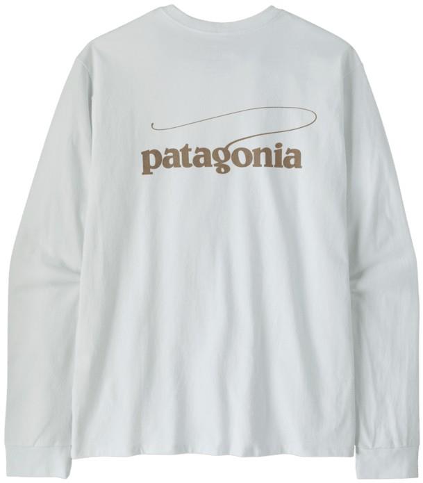 Casting Logo Responsibili-Tee LS - Mens - fiber white 1