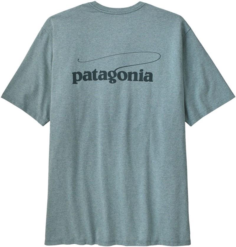 Casting Logo Responsibili-Tee SS - Mens - blue sage 1