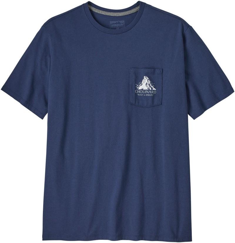 Chouinard Crest Pocket Responsibili-Tee SS - Mens - clement blue 1