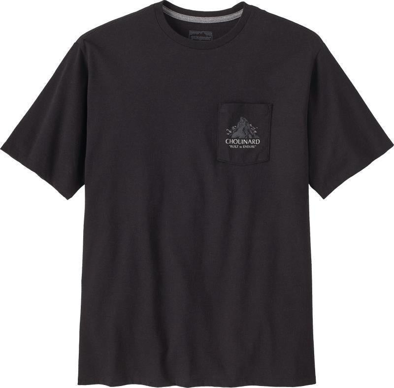 Chouinard Crest Pocket Responsibili-Tee - Mens - Ink Black 1