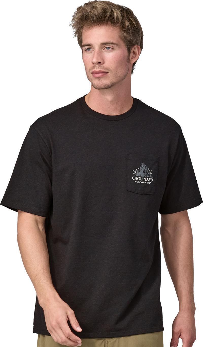 Chouinard Crest Pocket Responsibili-Tee - Mens - Ink Black 3