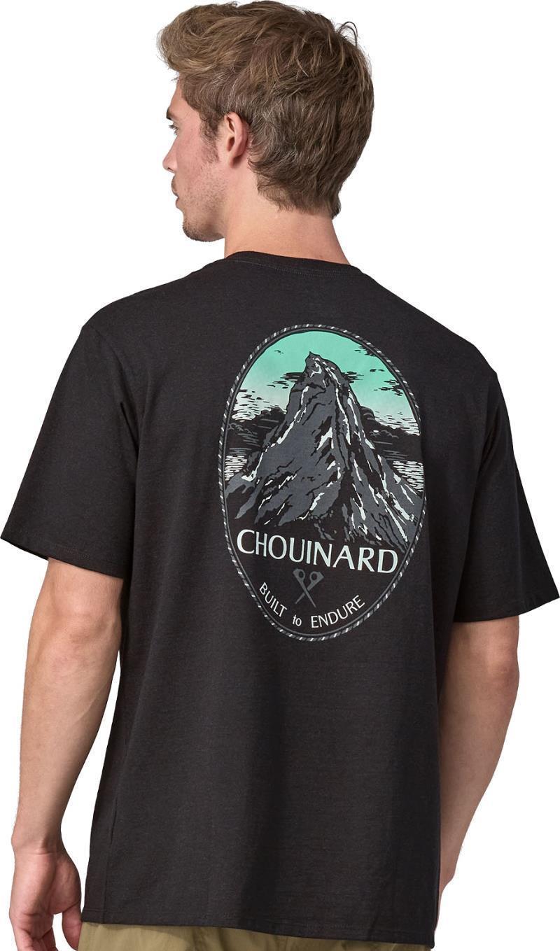 Chouinard Crest Pocket Responsibili-Tee - Mens - Ink Black 4