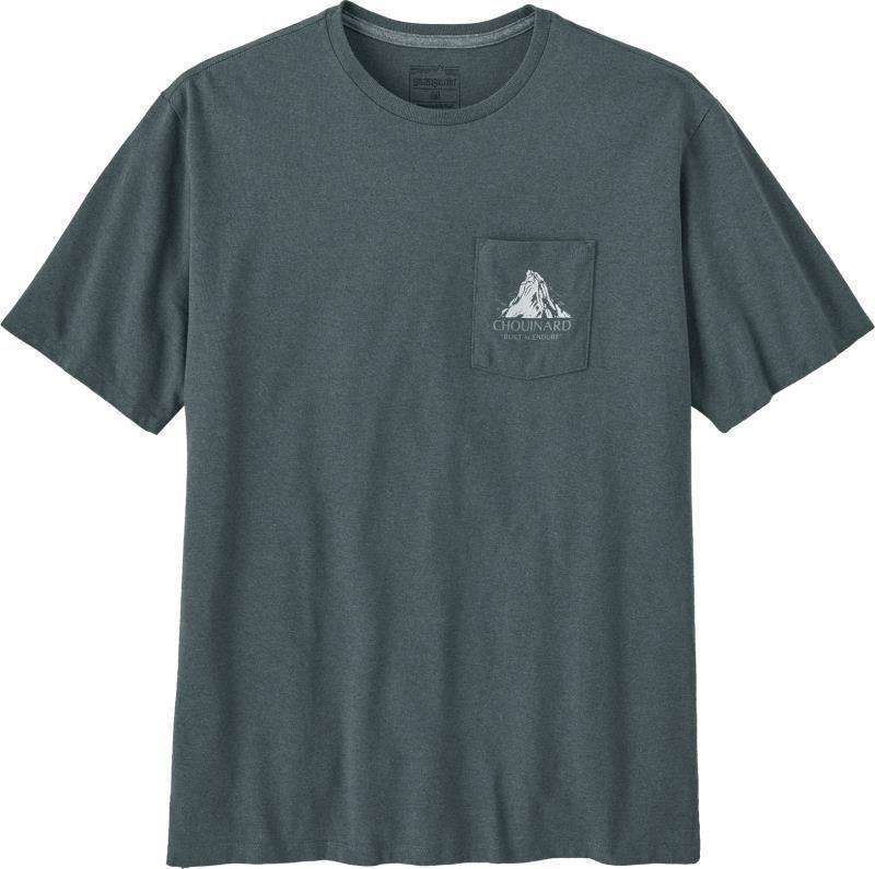 Chouinard Crest Pocket Responsibili-Tee - Mens - Nouveau Green 1