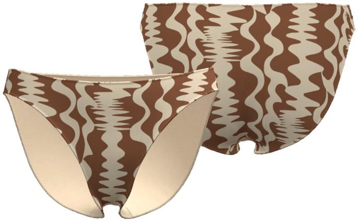 Classic Full Bottoms - Womens - squiggles / earthworm brown 1