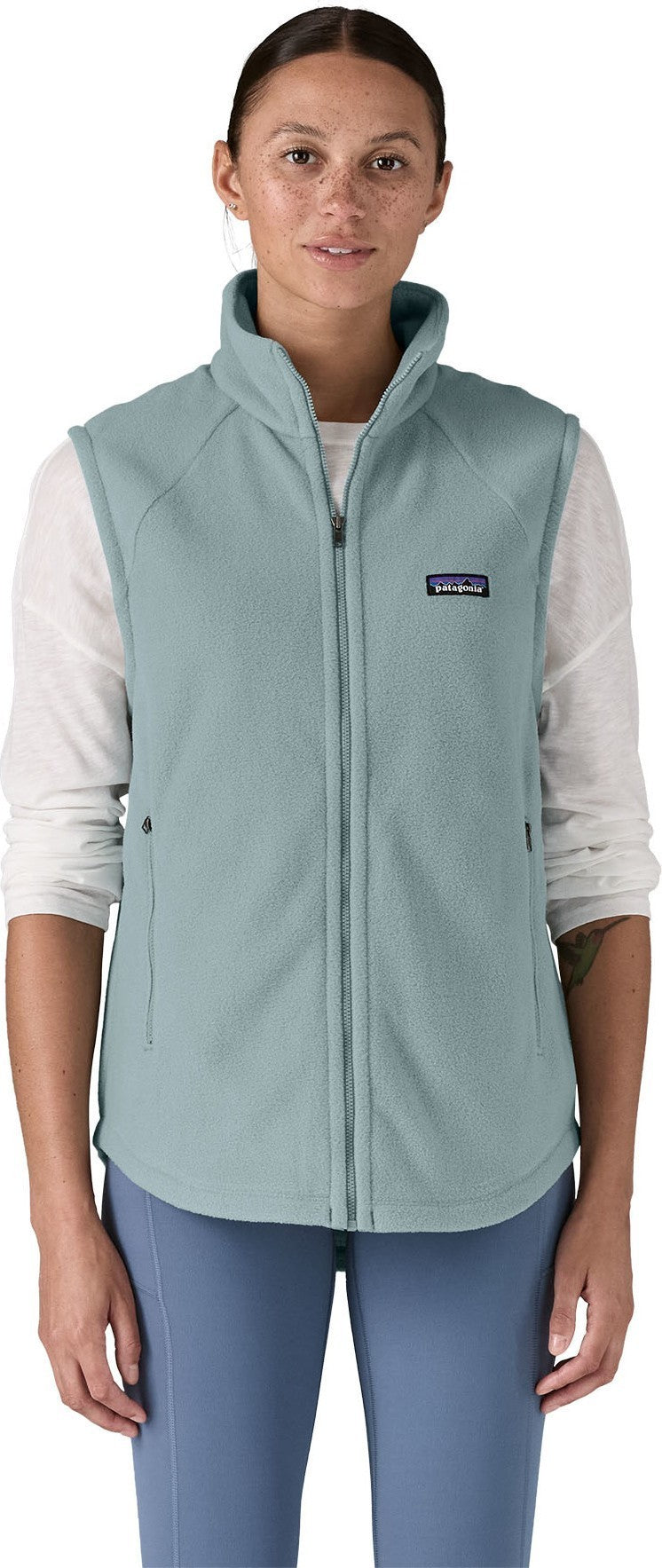 Classic Microdini Vest - Womens - thermal blue 1