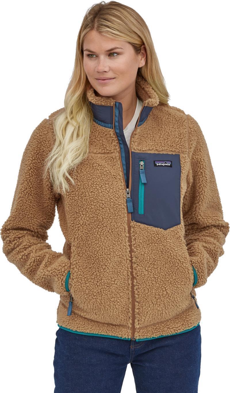 Classic Retro-X Jacket - Womens - Nest Brown w/Borealis Green 2