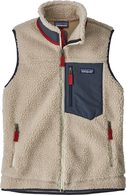 Classic Retro-X Vest - Womens - Natural w/Smolder Blue 1