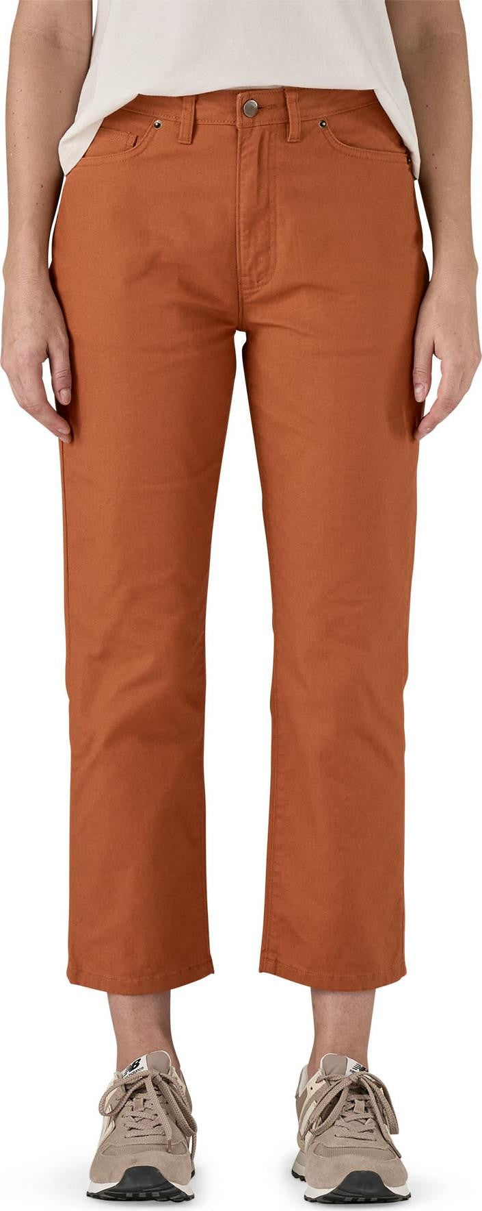 Classic Straight Pants - Womens - robin brown 1