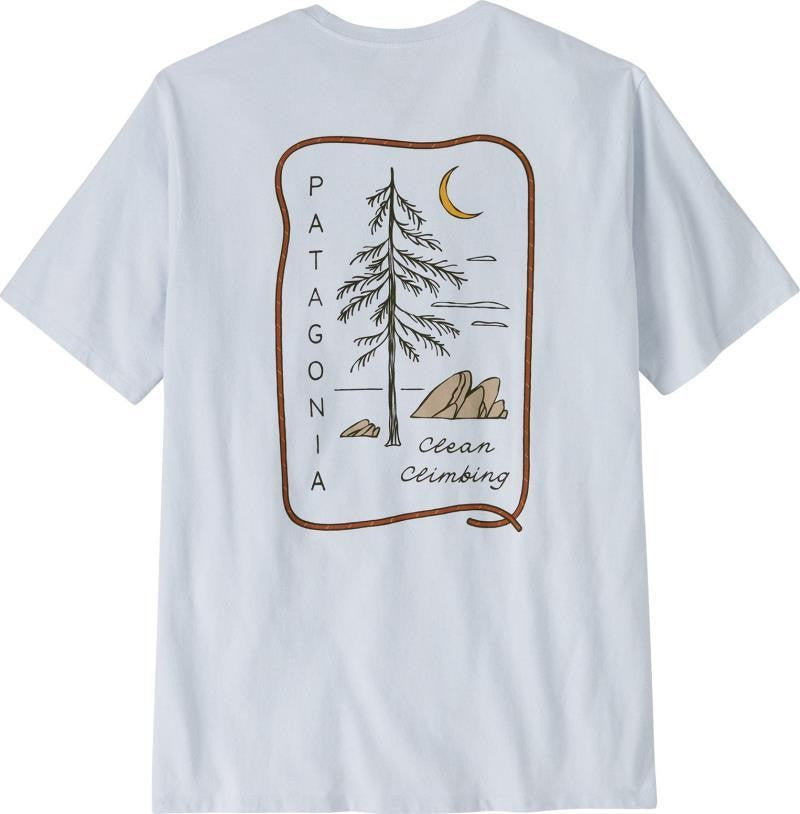 Clean Climb Roots Responsibili-Tee SS - Mens - white 1