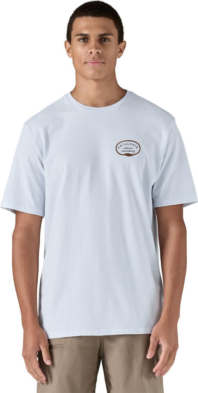 Clean Climb Roots Responsibili-Tee SS - Mens - white 1