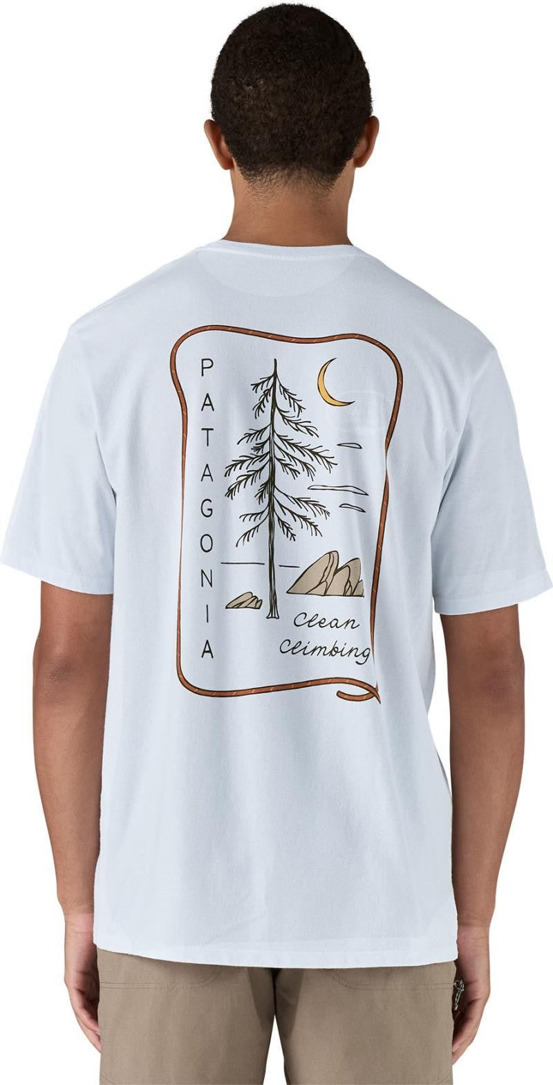 Clean Climb Roots Responsibili-Tee SS - Mens - white 1