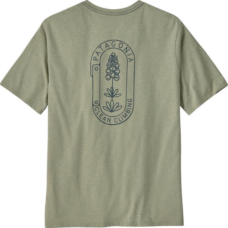 Clean Climb Trade Responsibili-Tee - Mens - Clean Climb Bloom / Salvia Green 1