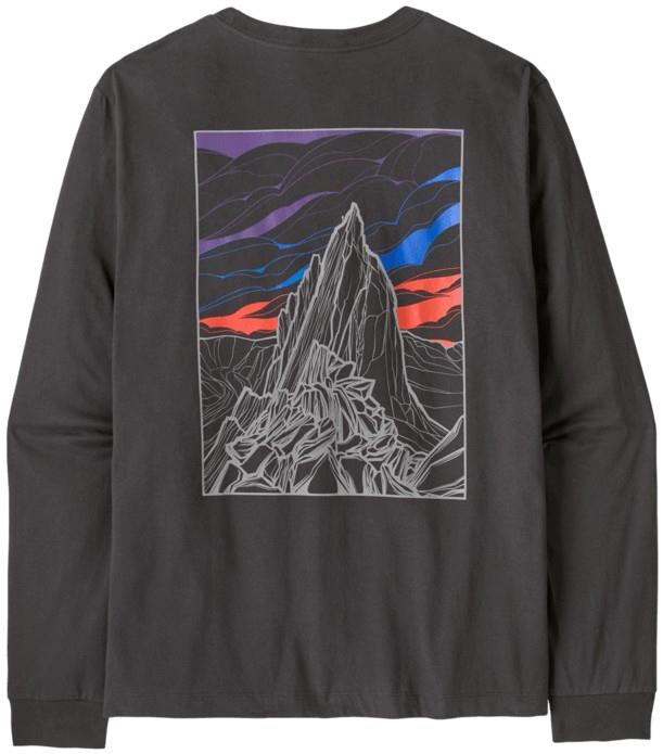 Cloud Crag LS T-Shirt - Mens - ink black 1