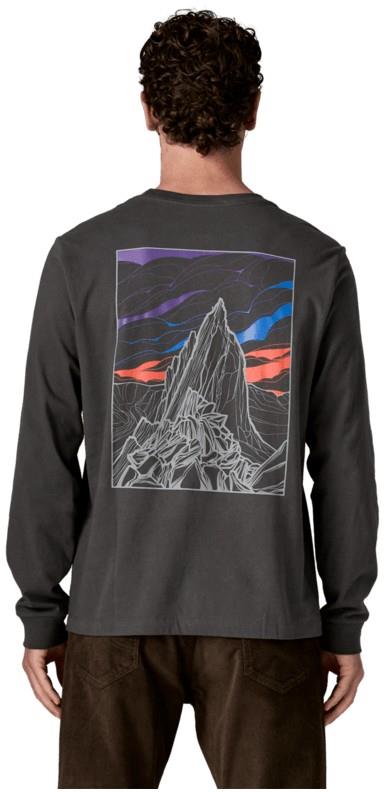 Cloud Crag LS T-Shirt - Mens - ink black 1