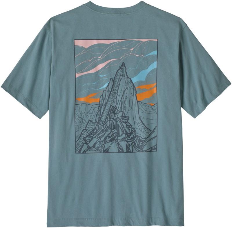 Cloud Crag T-Shirt - Mens - blue sage 1