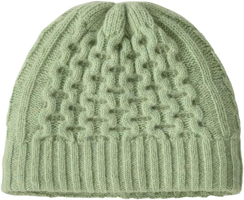 Coastal Cable Beanie - lichen green 1