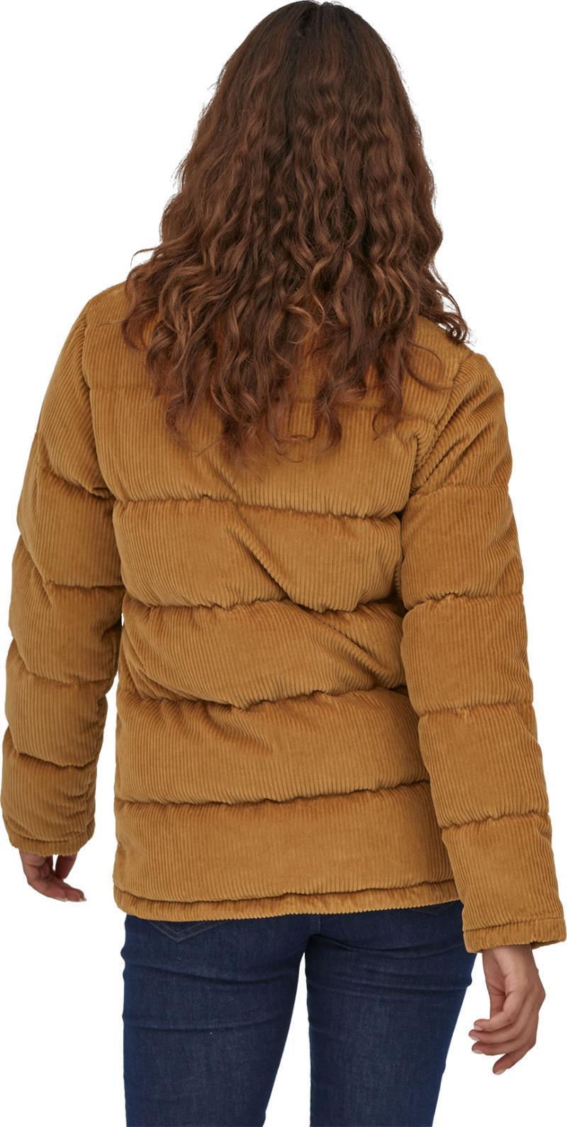 Cord Fjord Coat - Womens - Nest Brown 3