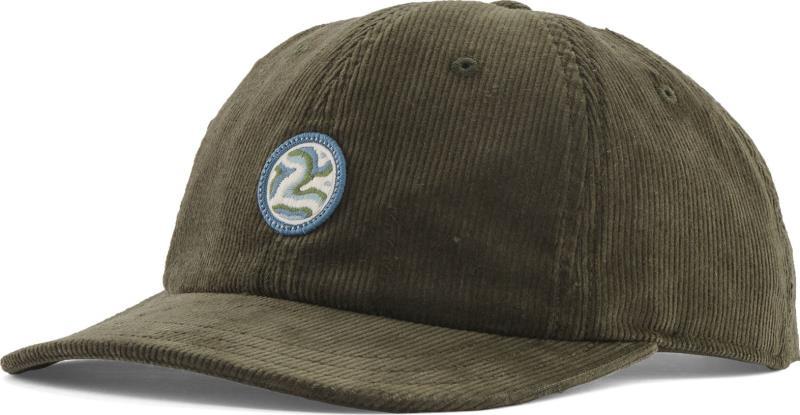 Corduroy Cap - Earth Currents Patch / Pine Needle Green 1