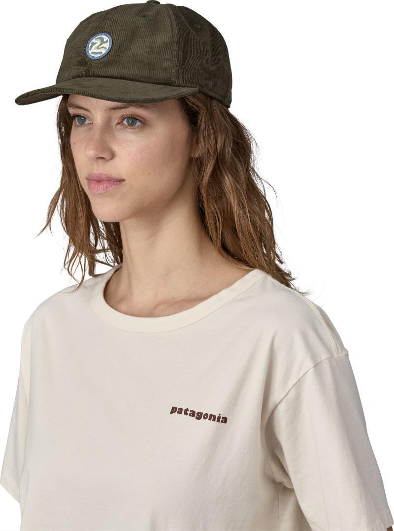Corduroy Cap - Earth Currents Patch / Pine Needle Green 2