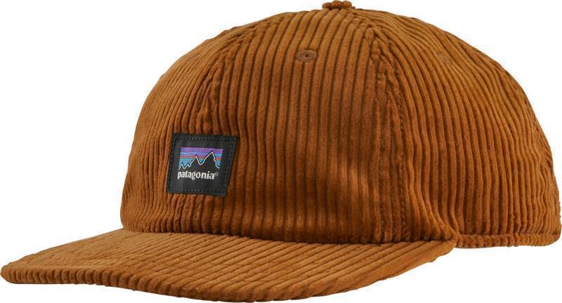 Corduroy Cap - Shop Sticker Label / Wood Brown 1