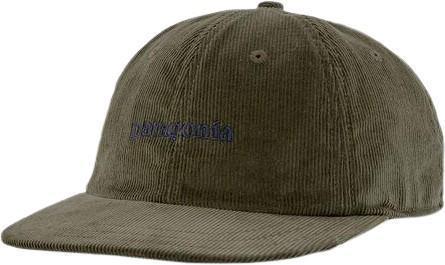 Corduroy Cap - Text Logo / Basin Green 1