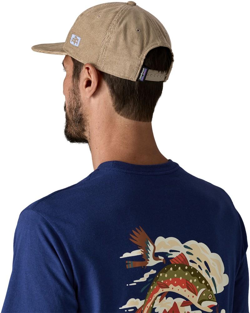 Corduroy Cap - mother rays / seabird grey 1