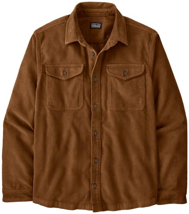 Corduroy LS Shirt - Mens - deer brown 1