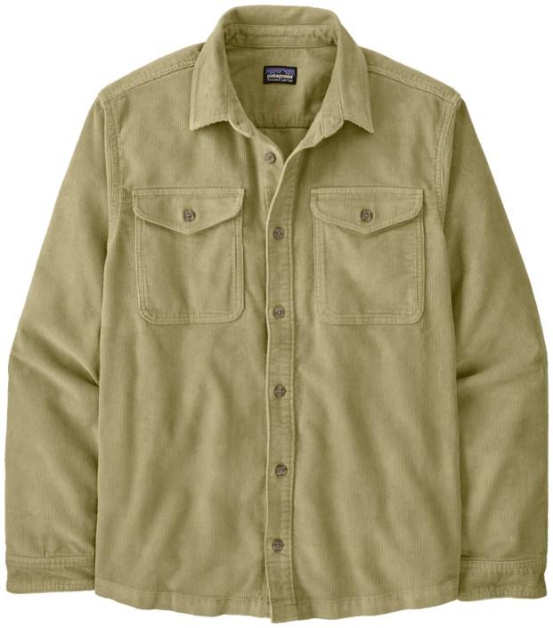 Corduroy LS Shirt - Mens - weathered stone 1