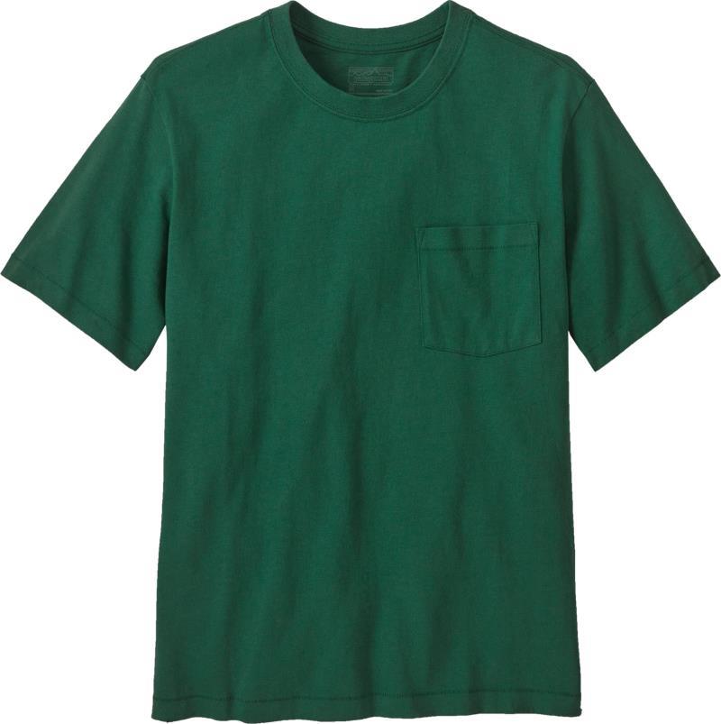 Cotton in Conversion Midweight Pocket Tee - Mens - Conifer Green 1