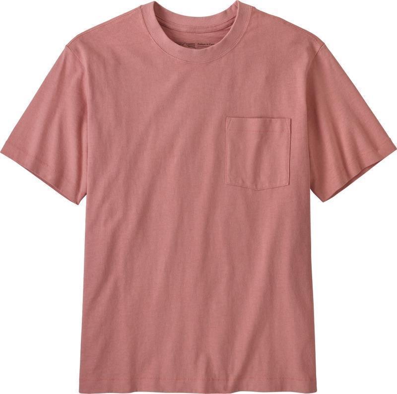 Cotton in Conversion Midweight Pocket Tee - Mens - Sunfade Pink 1