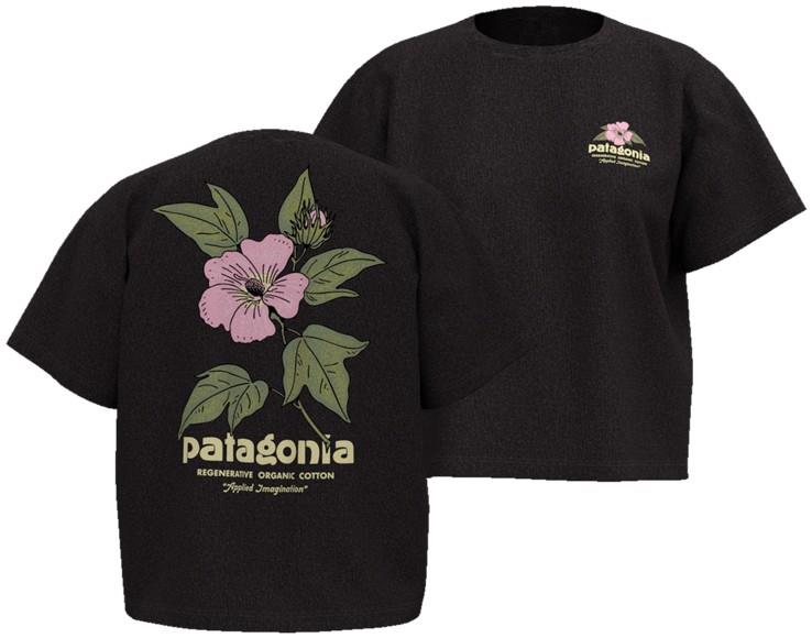 Cottonflowers Easy-Cut Tee - Womens - black 1