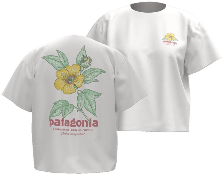 Cottonflowers Easy-Cut Tee - Womens - white 1