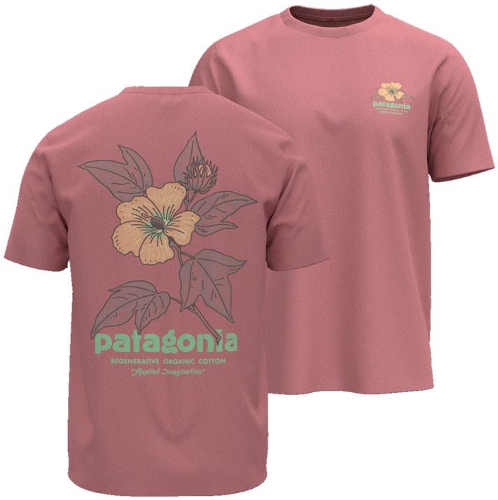 Cottonflowers T-Shirt - Mens - spoonbill pink 1