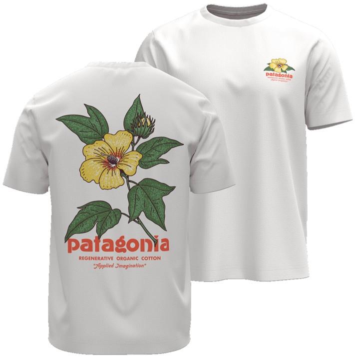Cottonflowers T-Shirt - Mens - white 1