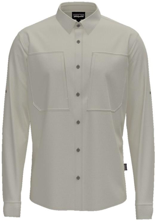 Crossdraft LS Shirt - Mens - dyno white 1
