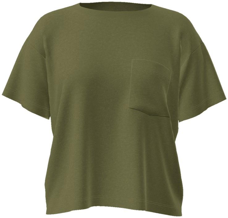 Daily Easy-Cut T-Shirt - Womens - caper green 1