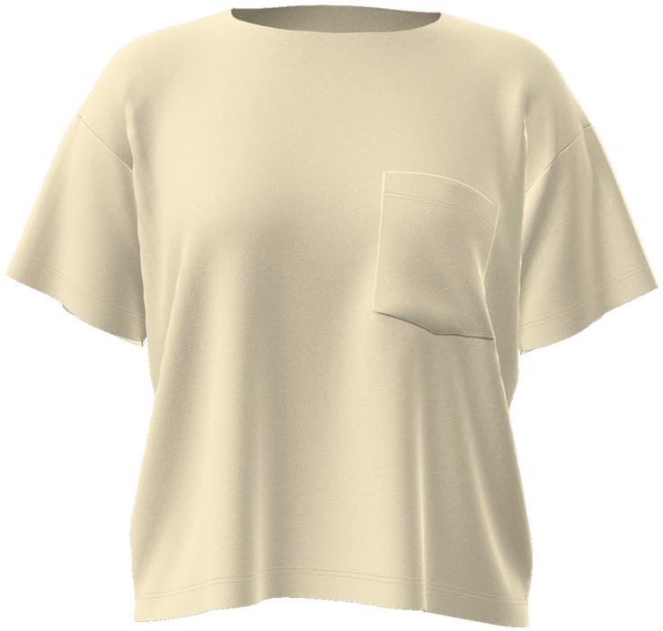 Daily Easy-Cut T-Shirt - Womens - undyed natural 1