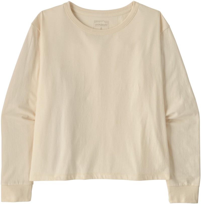 Daily Easy Cut LS T-Shirt - Womens - undyed natural 1